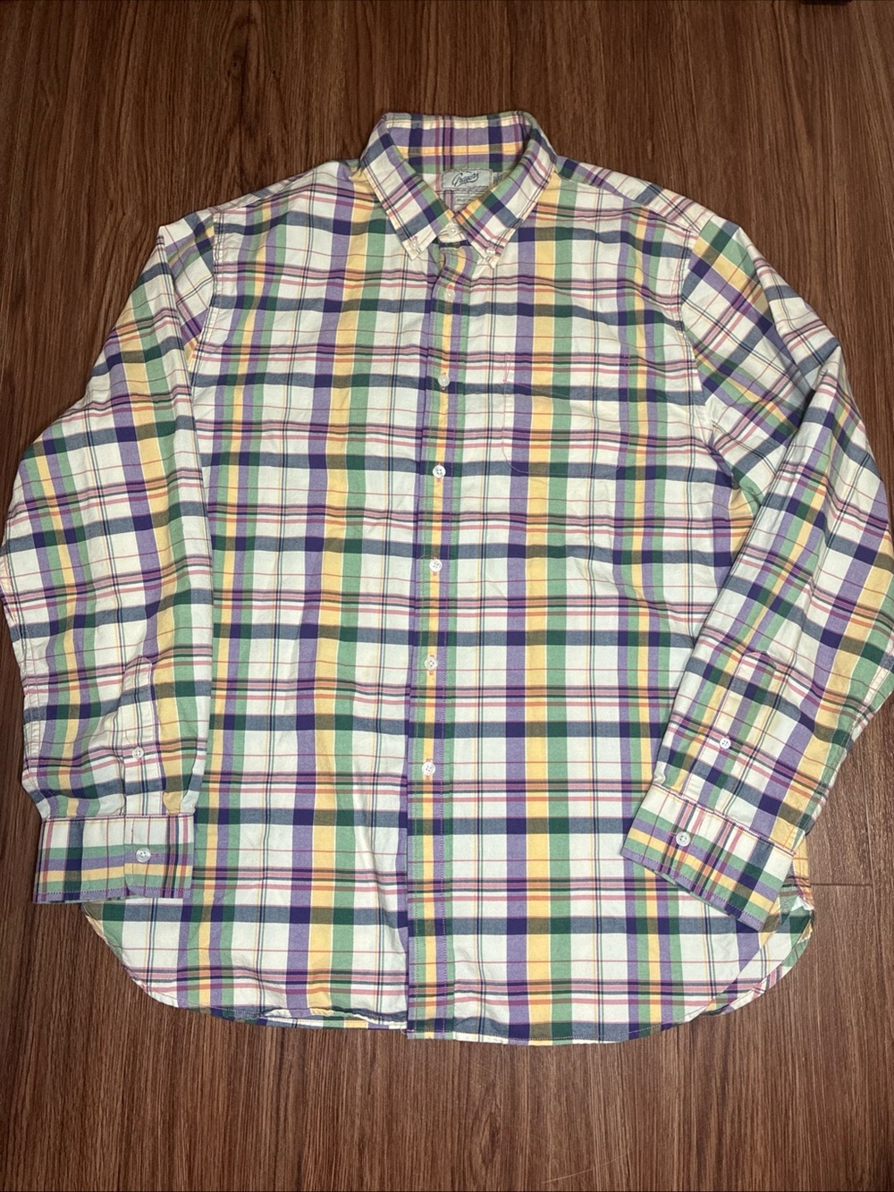 Grayers Button Up Shirts Multi Color Size X-Large  100% Cotton